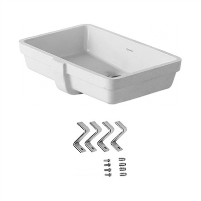 Lavabo âm bàn Vero - Không lỗ gắn vòi 588.45.282